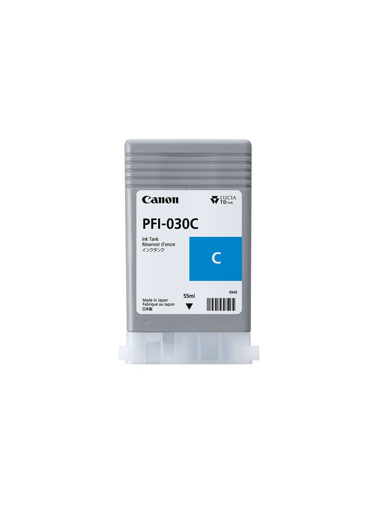 მელანი: Canon PFI-030 Original Ink Cartridge Cyan - 3490C001AA