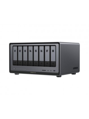 NAS სერვერი: UGREEN NASync DXP8800 Plus Intel i5 1235U 8GB 8-Bay NAS - 35127B