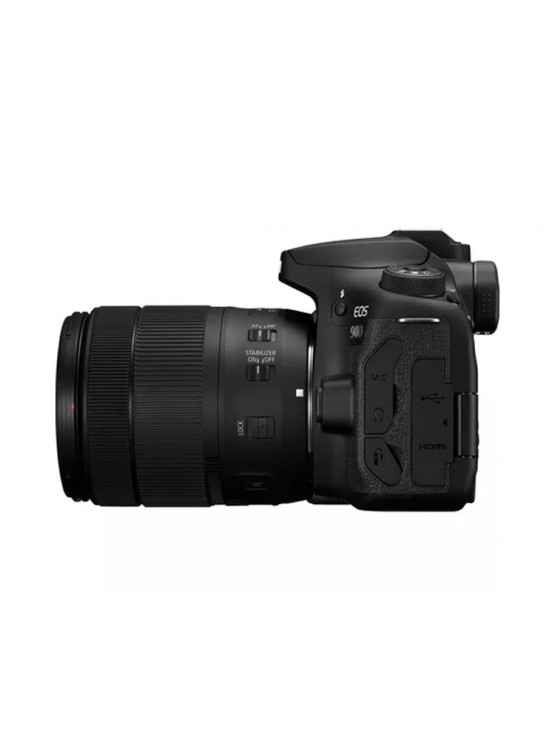ფოტოაპარატი: Canon EOS 90D EF-S 18-135 IS USM Black - 3616C029AA