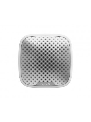 სირენა: Ajax StreetSiren Wireless Outdoor Siren White - 38178.07.WH1