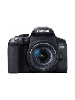ფოტოაპარატი: Canon EOS 850D 18-55 mm IS 24.1 MP Black - 3925C016AA