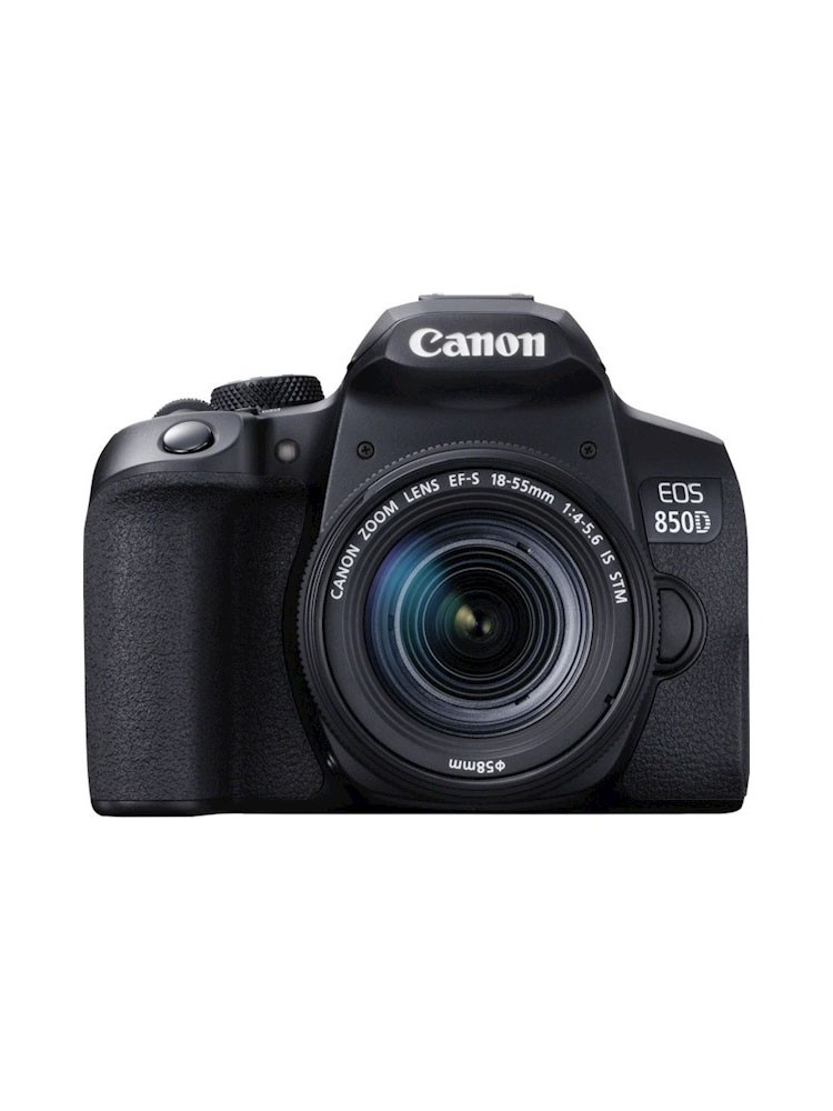 ფოტოაპარატი: Canon EOS 850D 18-55 mm IS 24.1 MP Black - 3925C016AA