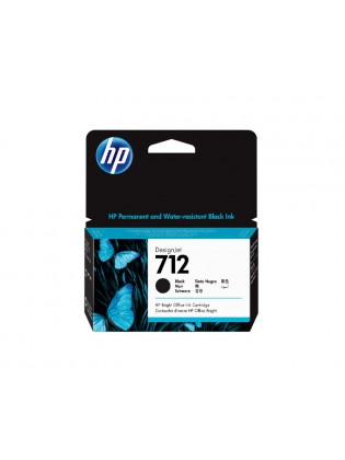 მელანი: HP 712 38ml DesignJet Ink Cartridge Black - 3ED70A