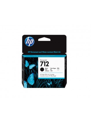 მელანი: HP 712 80ml DesignJet Ink Cartridge  Black - 3ED71A