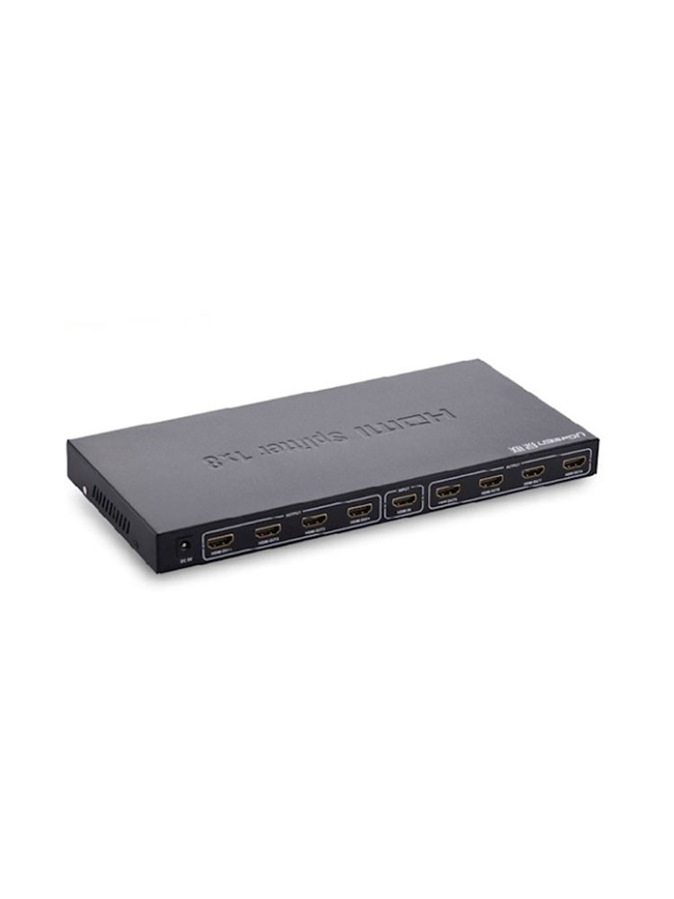 სპლიტერი: UGREEN 40203 1x8 HDMI Amplifier Splitter Black