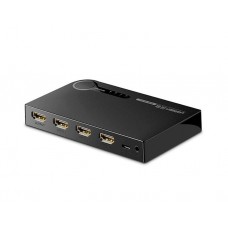 სვიჩი: UGREEN 40234 3 In 1 Out 4K HDMI Switch Black