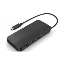 USB ჰაბი: Lenovo USB-C Dual Display Travel Dock - 40B90100EU