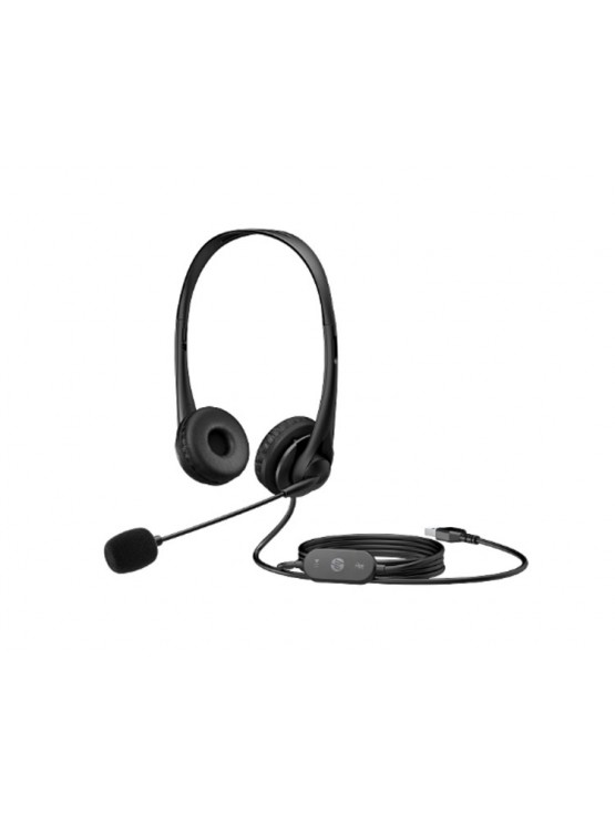 ყურსასმენი: HP USB G2 Stereo Headset Black - 428H5AA