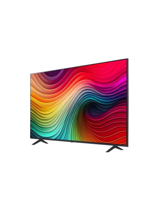 ტელევიზორი: LG 43NANO80T6A 43" 4K UHD Smart TV HDR 10 Wi-Fi Black