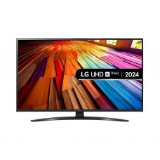 ტელევიზორი: LG 43UT81006LA.AMCN 43" 4K UHD Smart TV HDR 10 Wi-Fi Black