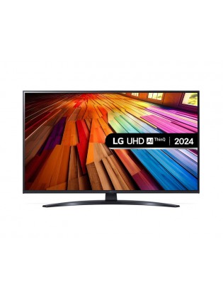 ტელევიზორი: LG 43UT81006LA.AMCN 43" 4K UHD Smart TV HDR 10 Wi-Fi Black