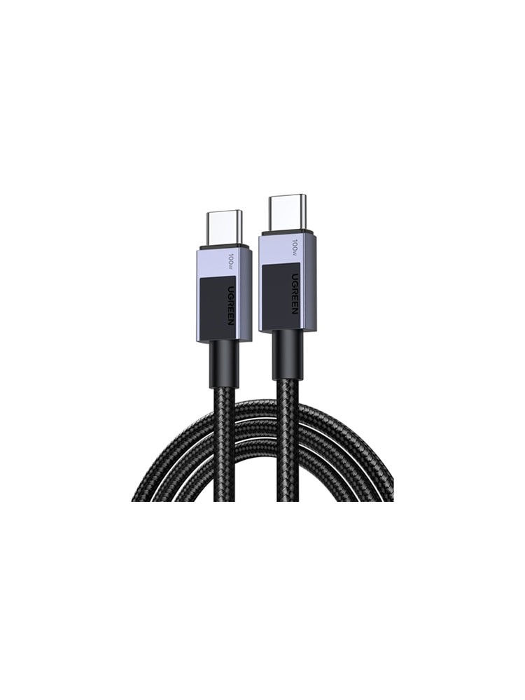კაბელი: UGREEN L512 100W USB C PD Fast Charging Cable 3m Space Gray - 45065