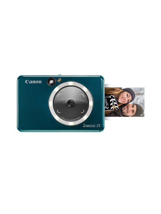 ფოტოაპარატი: Canon Zoemini S2 Teal  314 x 600dpi 8 MP Deep Green - 4519C008AA