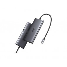 USB ჰაბი: UGREEN CM639 11-in-1 USB-C Hub Grey - 45520