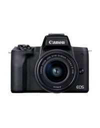 ფოტოაპარატი: Canon EOS M50 Mark II 15-45mm IS STM 24.1 MP Black - 4728C043AA