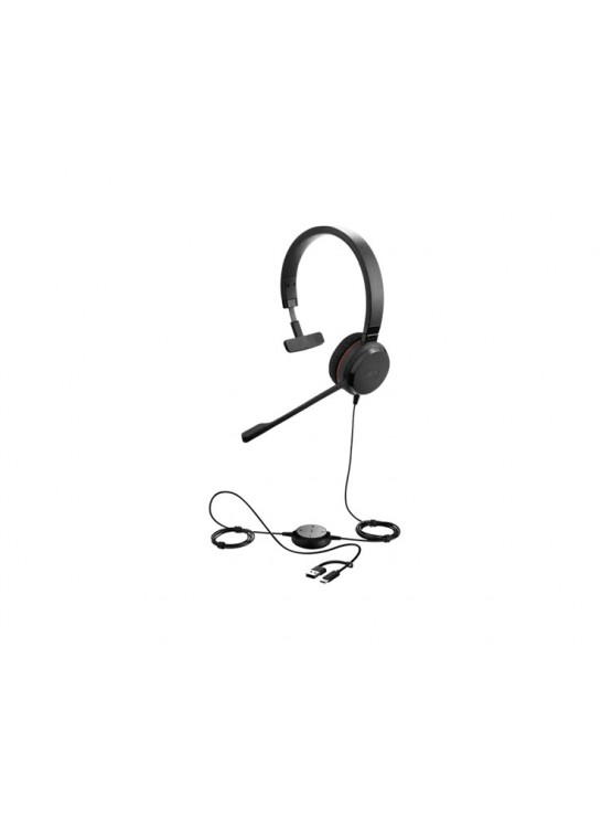 ყურსასმენი: Jabra Evolve 20 MS Mono USB C/A - 4993-823-169