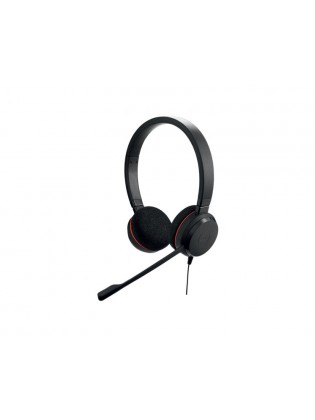 ყურსასმენი: Jabra Evolve 20 Stereo MS USB-C/USB-A Headset Black - 4999-823-169
