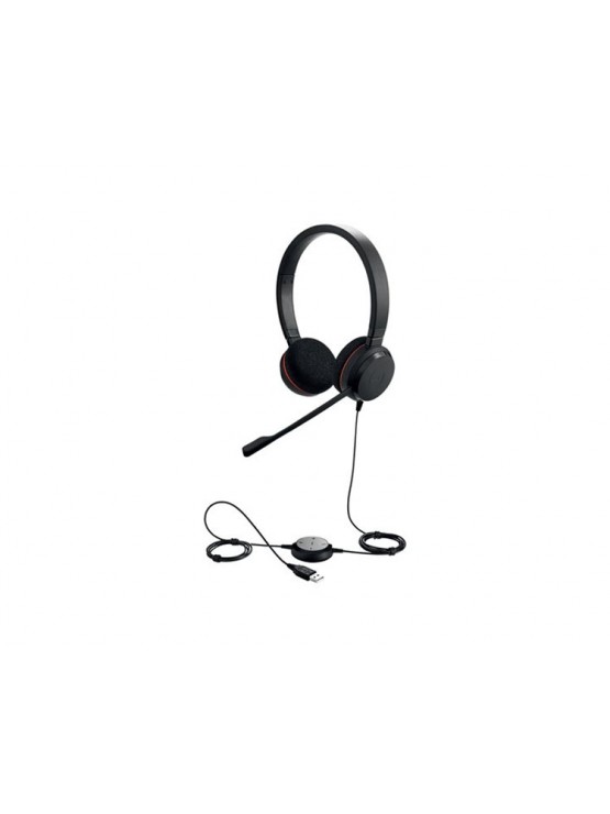 ყურსასმენი: Jabra Evolve 20 Stereo MS USB-C/USB-A Headset Black - 4999-823-169