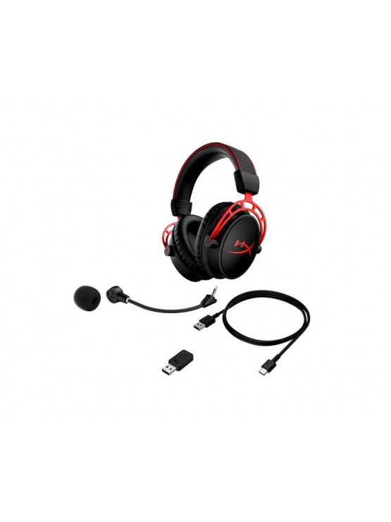 ყურსასმენი: HyperX Cloud Alpha Wireless Gaming Headset Black/Red - 4P5D4AA