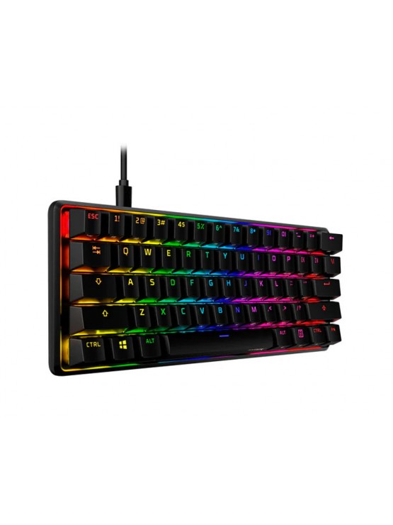 კლავიატურა: HyperX Alloy Origins 60 Mechanical RGB Gaming Keyboard Black - 4P5N4AA
