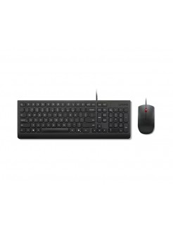 კლავიატურა-მაუსი: Lenovo Essential Wired Keyboard & Mouse Combo Black - 4X31R64400