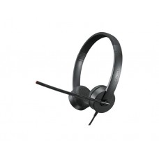 ყურსასმენი: Lenovo Essential Stereo Analog Headset Black - 4XD0K25030