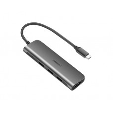 ადაპტერი: UGREEN CM136 USB Type C to HDMI USB 3.0 PD Power Converter 