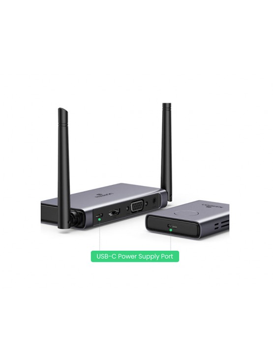 HDMI გადამცემი: UGREEN CM506 Wireless Transmitter SIlver - 50633A