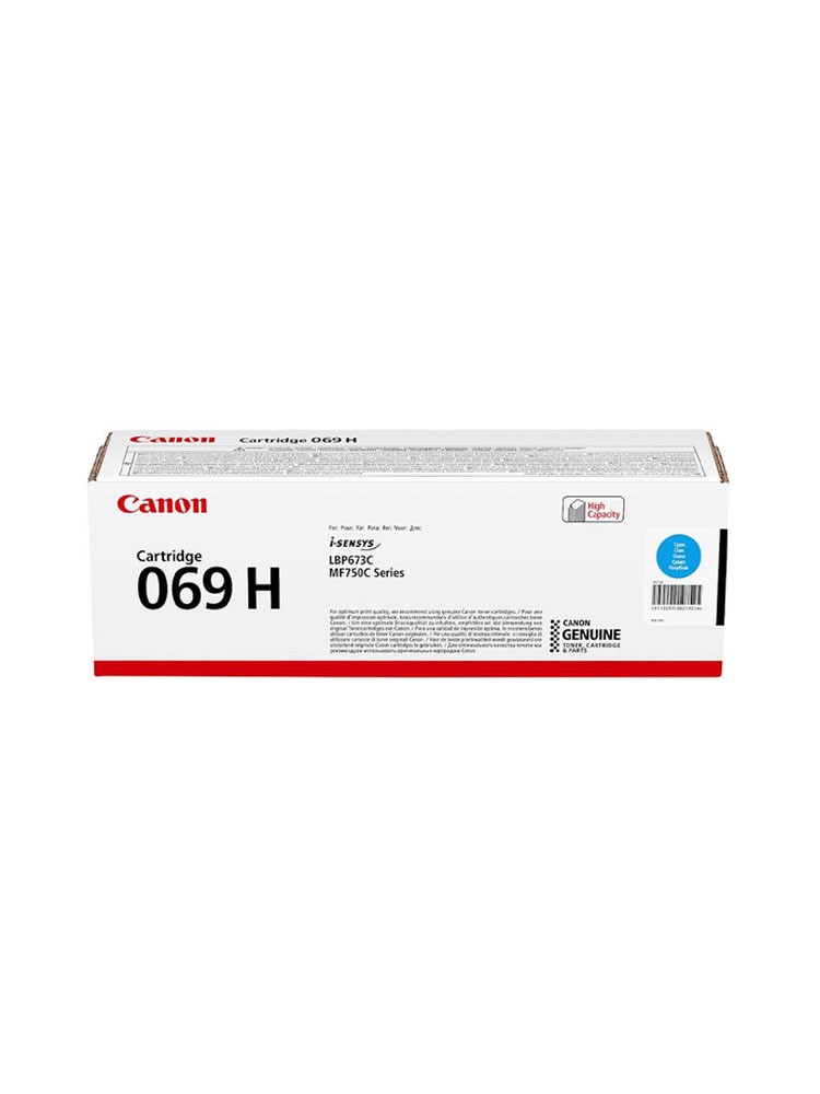 კარტრიჯი: Canon CRG-069H Original Toner Cartridge Cyan - 5097C002AA