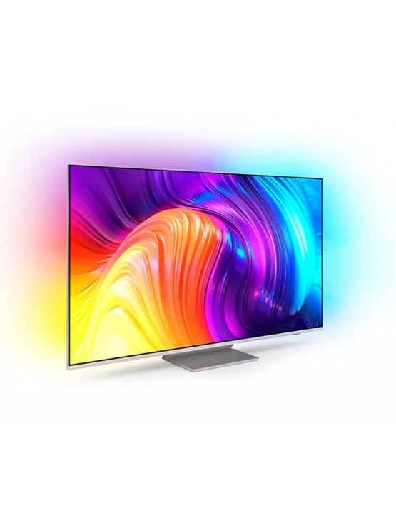 ტელევიზორი: Philips 50PUS8807/12 50" 4K UHD Smart TV HDR 10+ Wi-Fi Silver