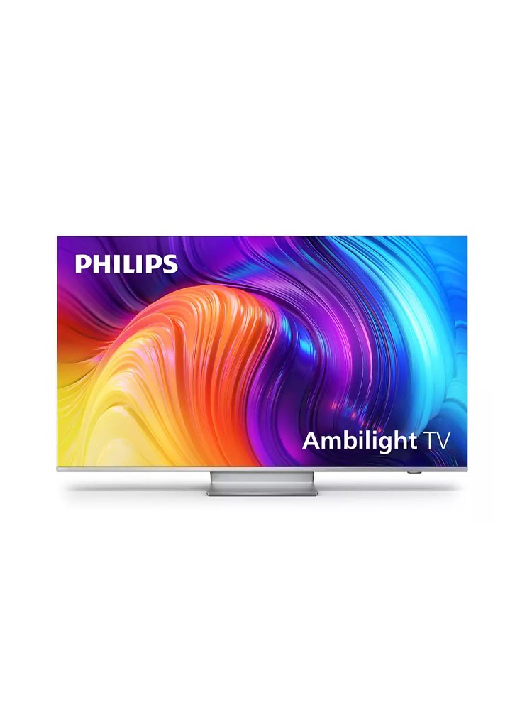 ტელევიზორი: Philips 50PUS8807/12 50" 4K UHD Smart TV HDR 10+ Wi-Fi Silver