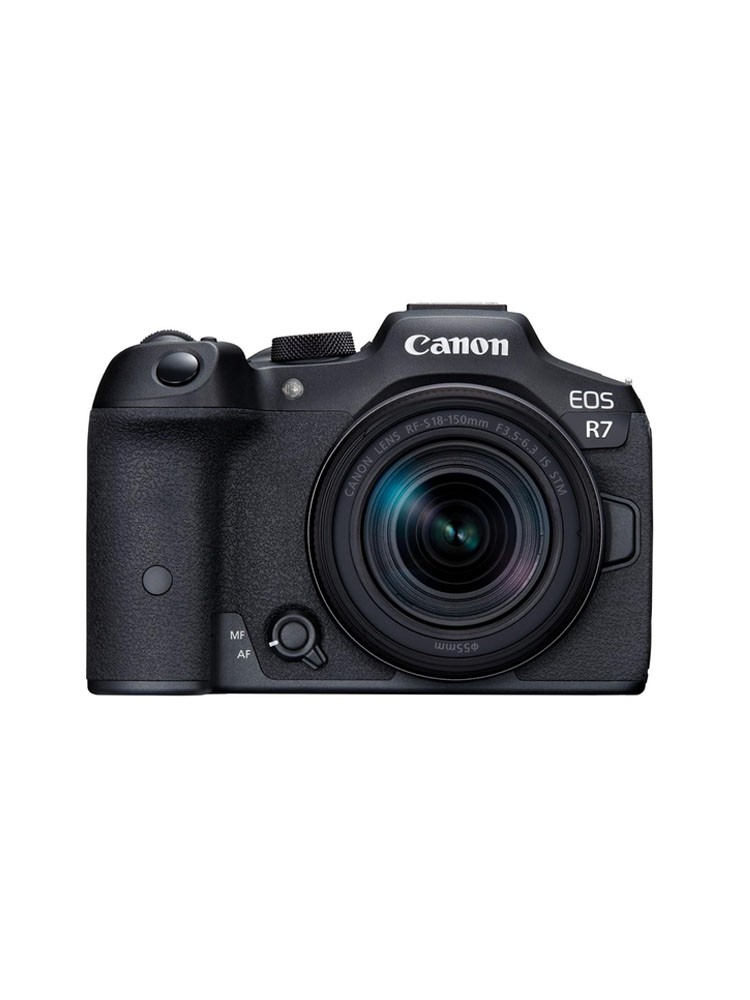 ფოტოაპარატი: Canon EOS R7 RF-S 18-150 mm Black - 5137C040AA