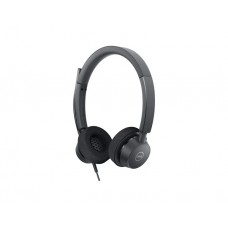 ყურსასმენი: Dell WH3022 Pro Wired Stereo Headset Black - 520-AATL