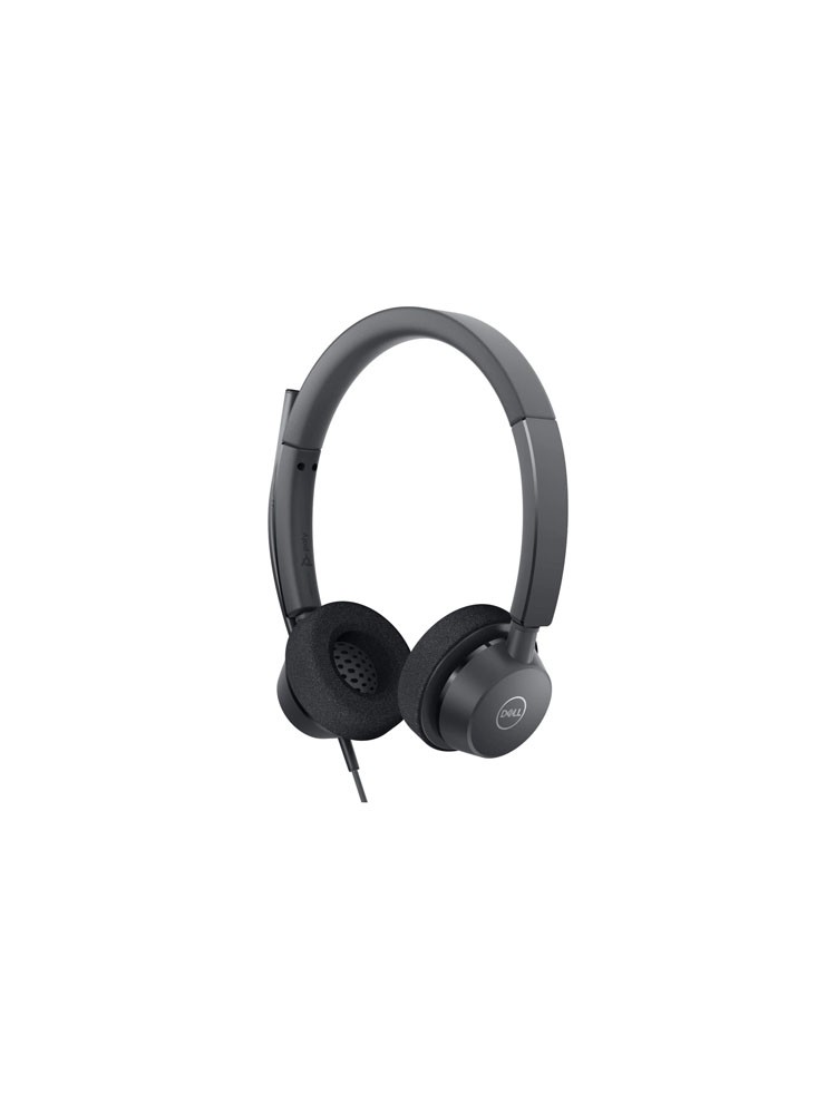 ყურსასმენი: Dell WH3022 Pro Wired Stereo Headset Black - 520-AATL