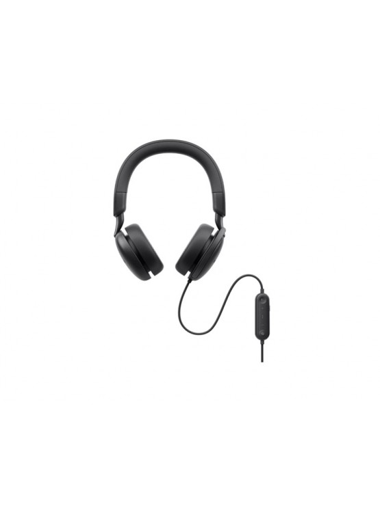ყურსასმენი: Dell Pro Plus WH5024 Wired ANC Headset Black - 520-BBGQ