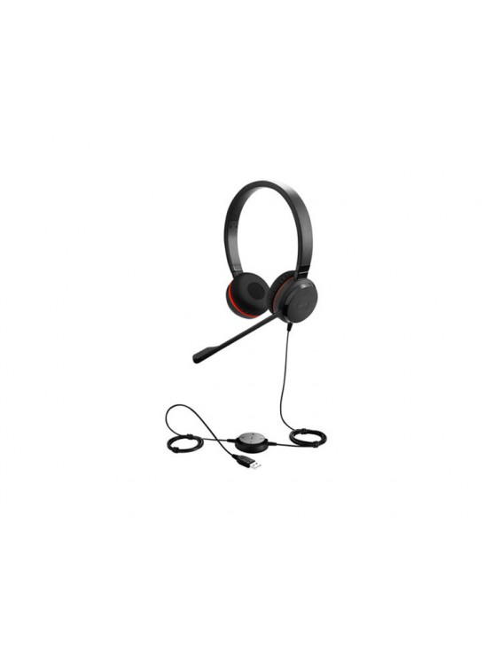 ყურსასმენი: Jabra Evolve 30 II Stereo MS USB-C/USB-A Headset Black - 5399-823-369