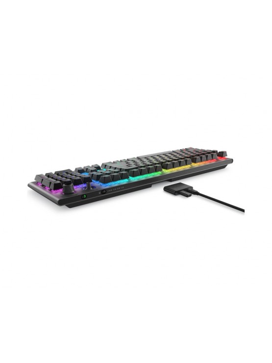 კლავიატურა: Dell Alienware AW920K Tri-Mode Wireless Gaming Keyboard Black - 545-BBFL