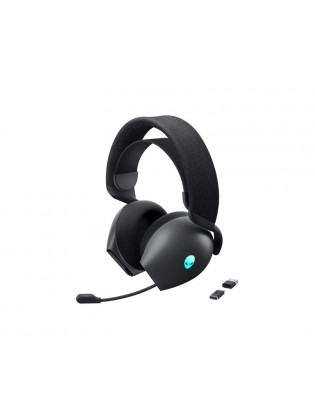 ყურსასმენი: Dell Alienware AW725H Tri-Mode Wireless Gaming Headset Dark Side of the Moon - 545-BBFW