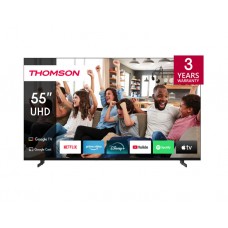 ტელევიზორი: Thomson 55UG4S14 55" 4K UHD Smart TV HDR 10 Wi-Fi Black