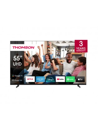 ტელევიზორი: Thomson 55UG4S14 55" 4K UHD Smart TV HDR 10 Wi-Fi Black