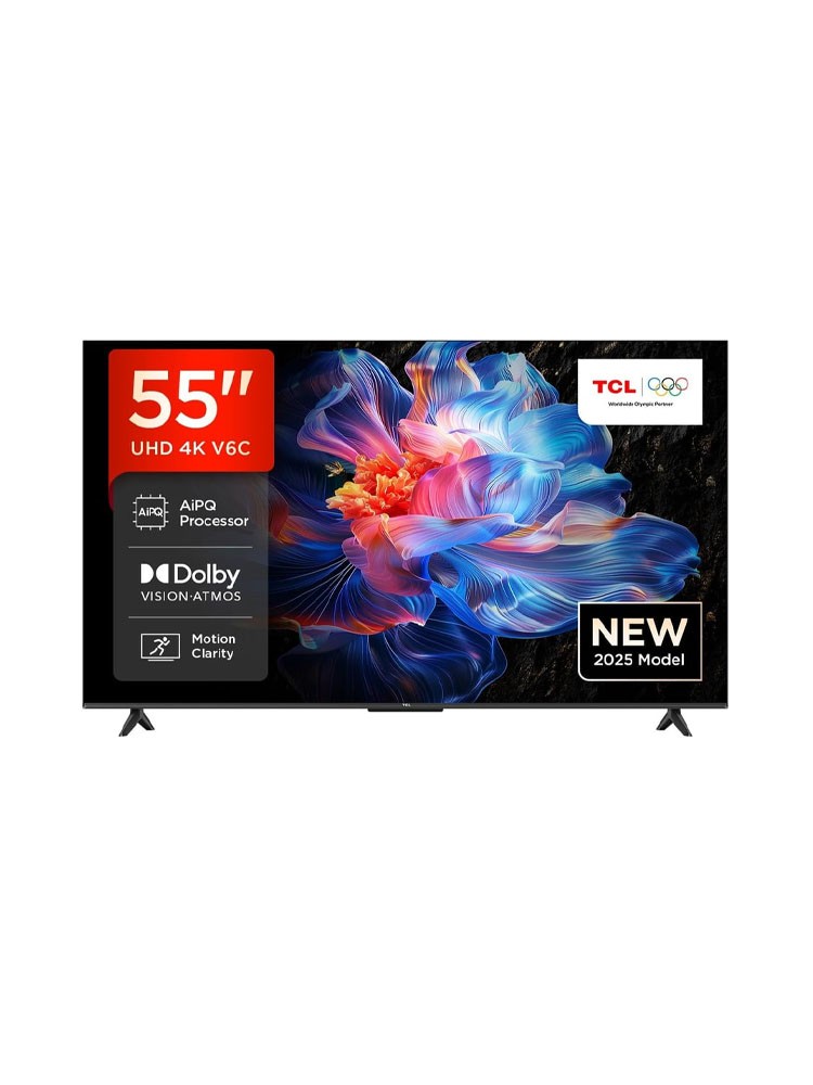 ტელევიზორი: TCL 55V6C 55" 4K UHD Smart TV HDR 10 Wi-Fi Black
