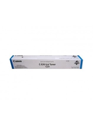 კარტრიჯი: Canon C-EXV 64 Cyan Toner Cartridge Original - 5754C002AA