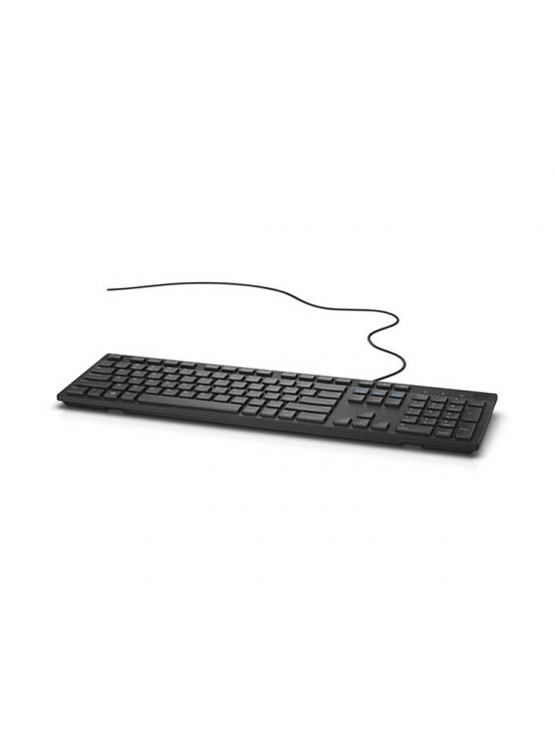 კლავიატურა: Dell KB216 Wired Multimedia Keyboard Black - 580-ADGR