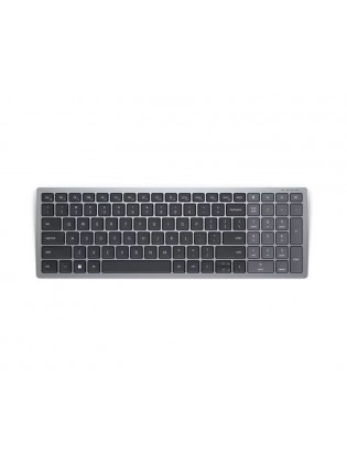 კლავიატურა: Dell KB740 Multi-Device Wireless Keyboard Grey - 580-AKOZ