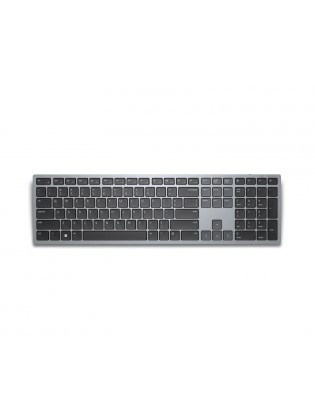 კლავიატურა: Dell KB700 Multi-Device Wireless Keyboard Titan Gray - 580-AKPQ