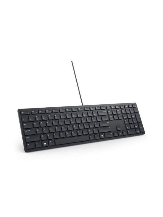კლავიატურა: Dell KB525C Wired Collaboration Keyboard Black - 580-BBTF