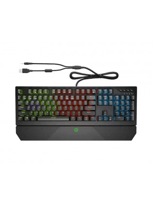 კლავიატურა: HP Pavilion Gaming Keyboard 800 USB Black - 5JS06AA 