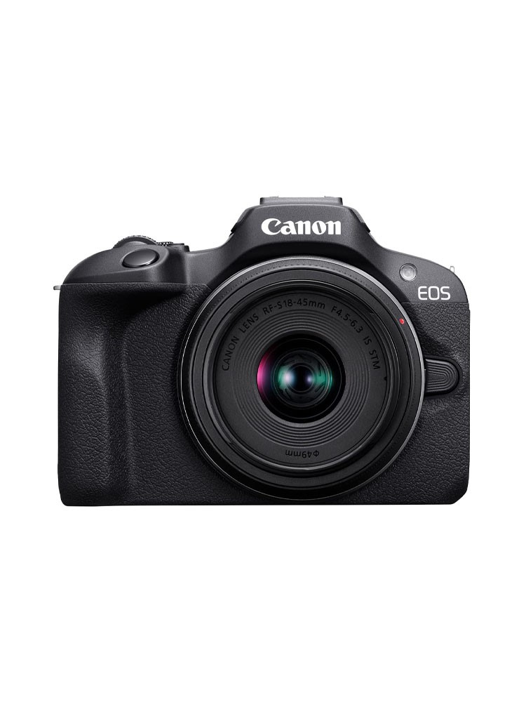 ფოტოაპარატი: Canon EOS R100 RF-S 18-45mm  Black - 6052C034AA