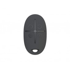 უსაფრთხოების სისტემების სამართავი პულტი: Ajax 6108.04.BL1 SpaceControl Black