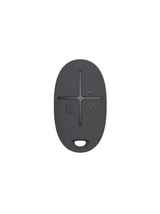 უსაფრთხოების სისტემების სამართავი პულტი: Ajax 6108.04.BL1 SpaceControl Black